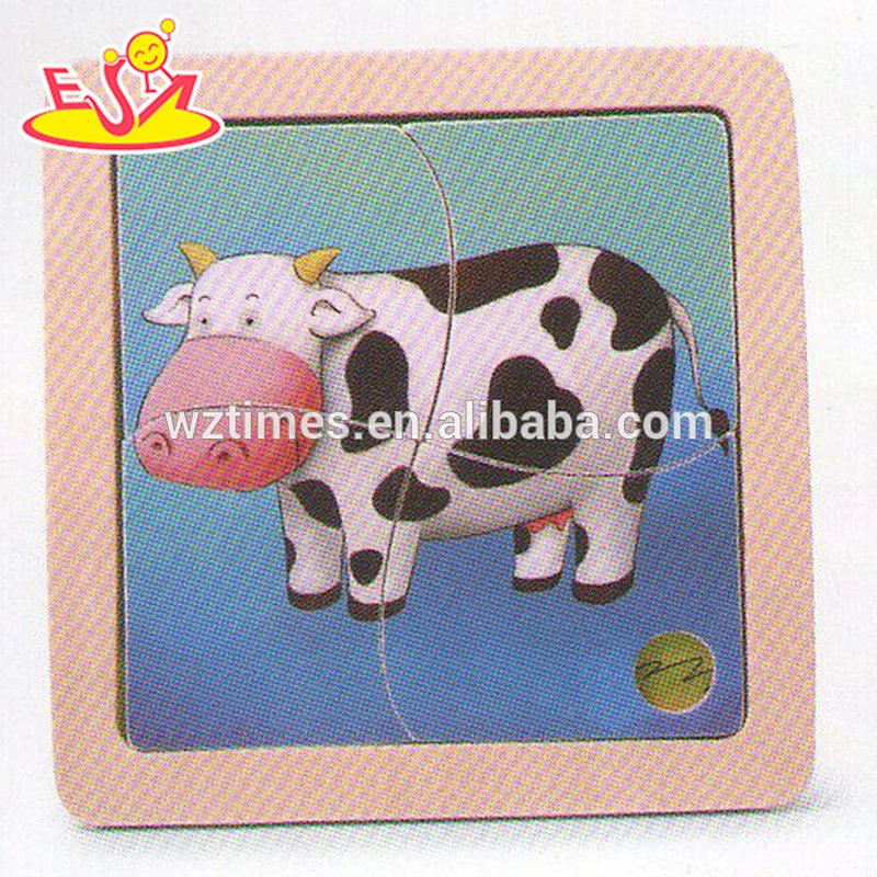 wholesale educational kids wooden duck puzzle fashion children wooden duck puzzle W14C167