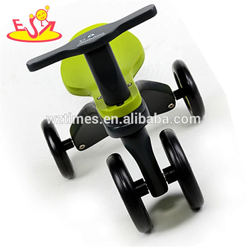 wholesale hottest sale wooden four wheels car newly fashioned wooden four wheels car W16A021