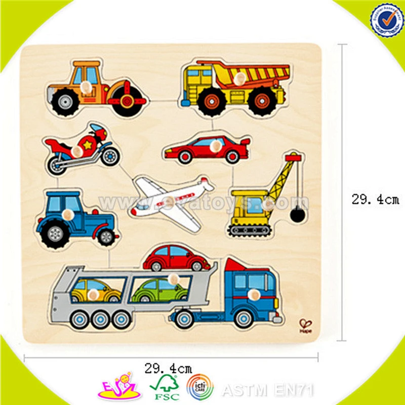 wholesale baby wooden diy 3d puzzles fashion kids wooden diy 3d puzzles cheap wooden diy 3d puzzles W14A113