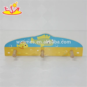 wholesale most attractive wooden coat hook for baby W09B045