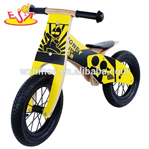 wholesale unique style wooden balance bike for boys newly fashioned wooden balance bike for boys W16C097-2