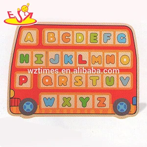 wholesale baby wooden 3d puzzle fashion kids wooden 3d puzzle cheap wooden 3d puzzle W14A116