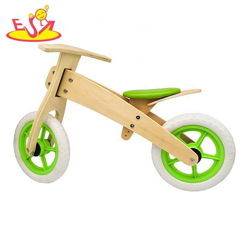 New arrival eco-friendly toddlers wooden bike without pedals W16C285