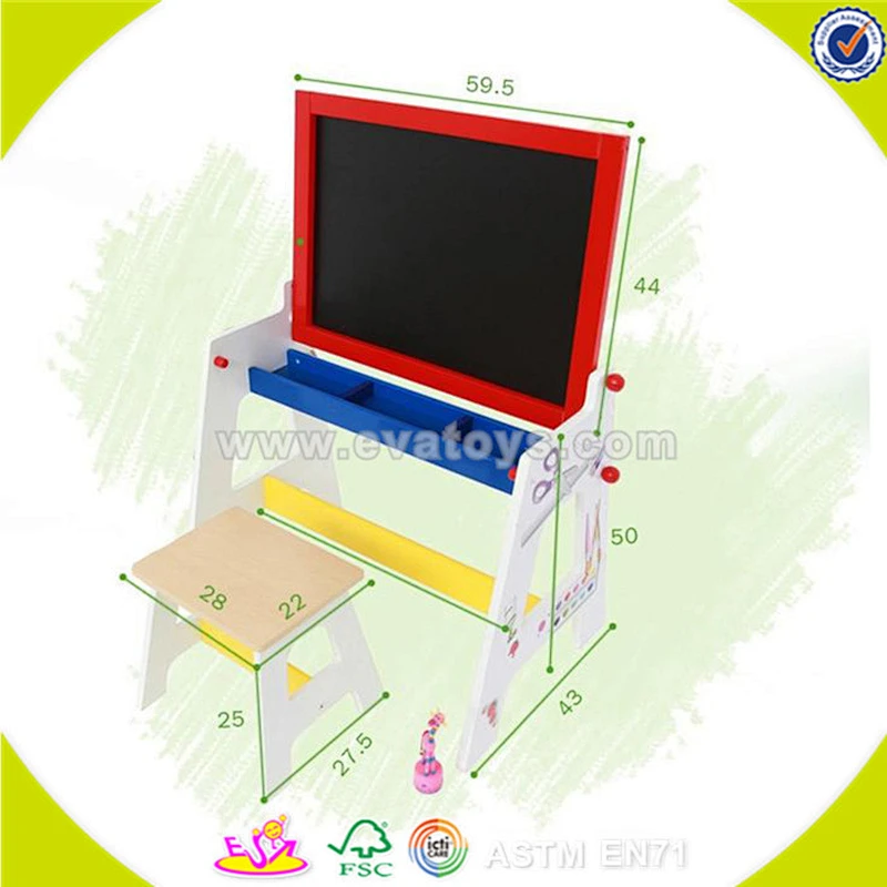 wholesale kids wooden blackboard toy, high quality kids wooden blackboard toy, hot sale kids wooden blackboard toy W12B050