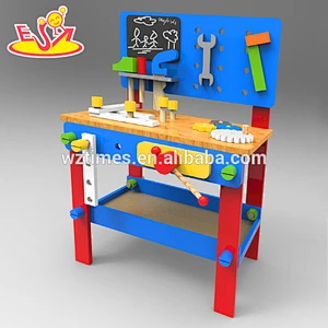 2018 großhandel holz kinder werkbank spielzeug neues design holz kinder werkbank spielzeug holz kinder werkbank spielzeug W03D076D