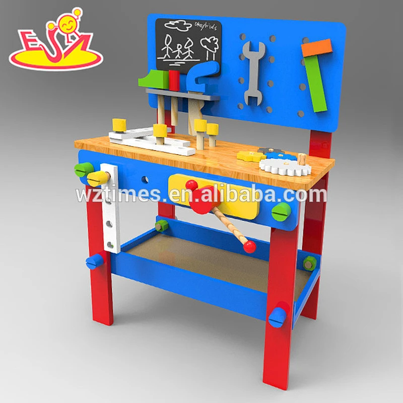 2018 großhandel holz kinder werkbank spielzeug neues design holz kinder werkbank spielzeug holz kinder werkbank spielzeug W03D076D
