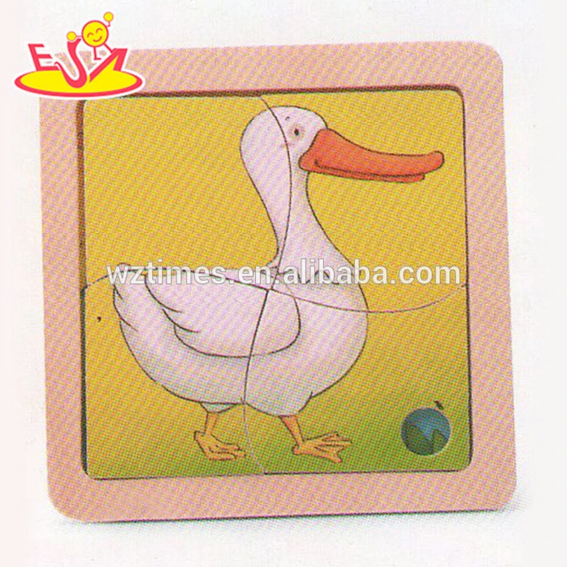 wholesale educational kids wooden dog puzzle fashion children wooden dog puzzle W14C169