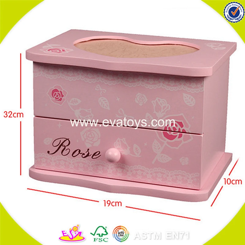 wholesale new brand wooden luxury jewelry box high quality wooden luxury jewelry box W09E008A