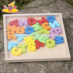 2018 venta al por mayor de educación infantil abc de madera aprendiendo mejores niños de madera abc aprendiendo W14B072