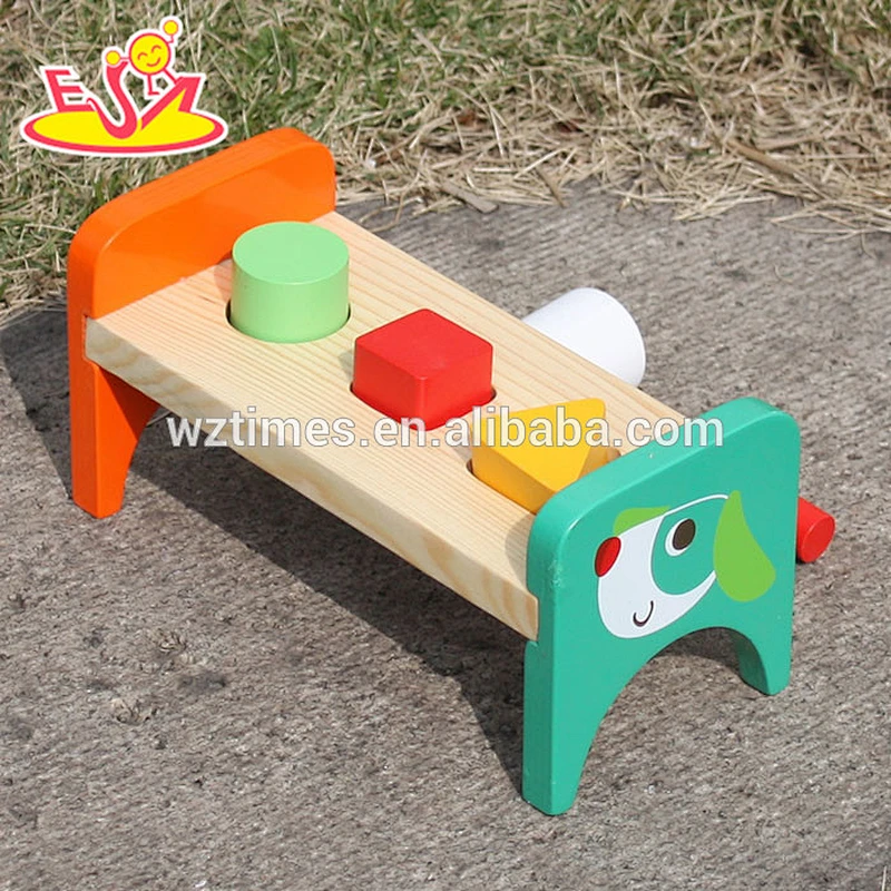 2018 wholesale wooden kids hammer toy funny wooden kids hammer toy hot sale wooden kids hammer toy W11G026