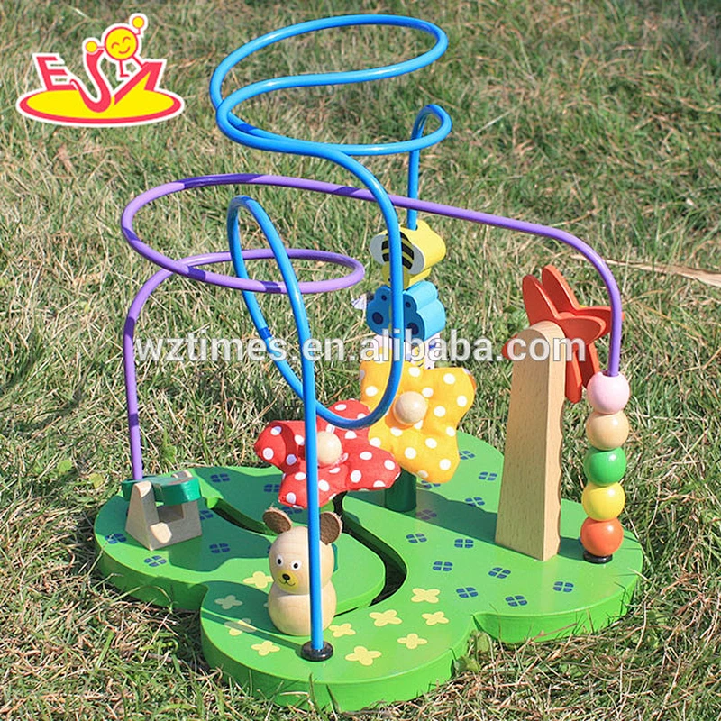 wholesale new fashion kids' wooden beads toys for sale W11B080