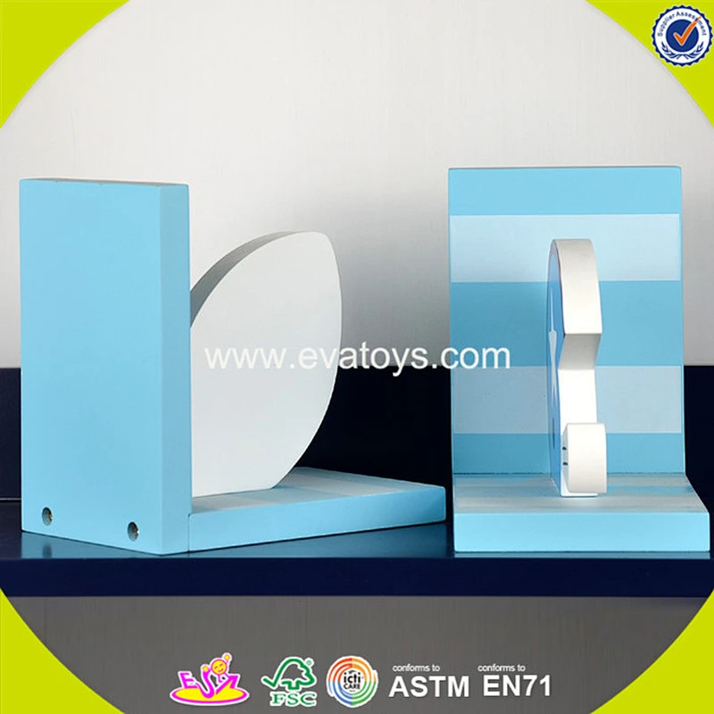 wholesale kids wooden cute bookends popular baby wooden cute bookends W08D061