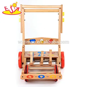 الجملة الجديدة تصميم رخيصة عالية الجودة خشبية الرضع ووكر لعبة W16E104