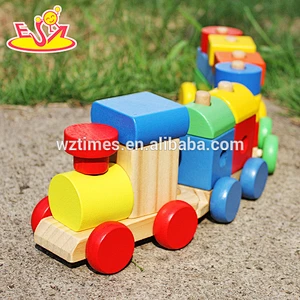 2018 wholesale wooden kids train toy funny wooden kids train toy educational wooden kids train toy W04A280