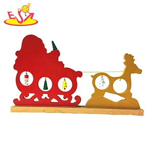 high quality Christmas wooden table decoration ideas with customize W09D074