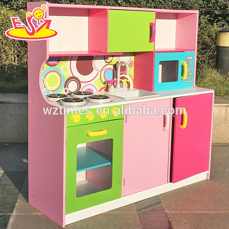 Hölzerne moderne Küche Spielzeug Set Rollenspiel hölzerne moderne Küche Spielzeug Set Hölzerne moderne Küche Spielzeug Set W10C173