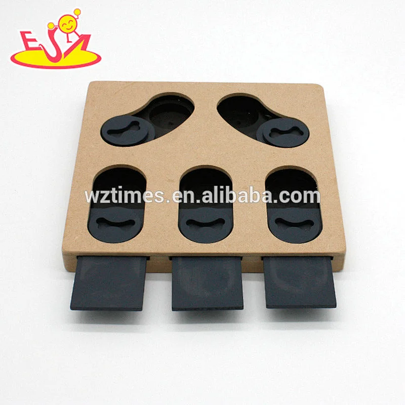 Wholesale best selling interactive wooden pets toy for increasing fun life W06F068