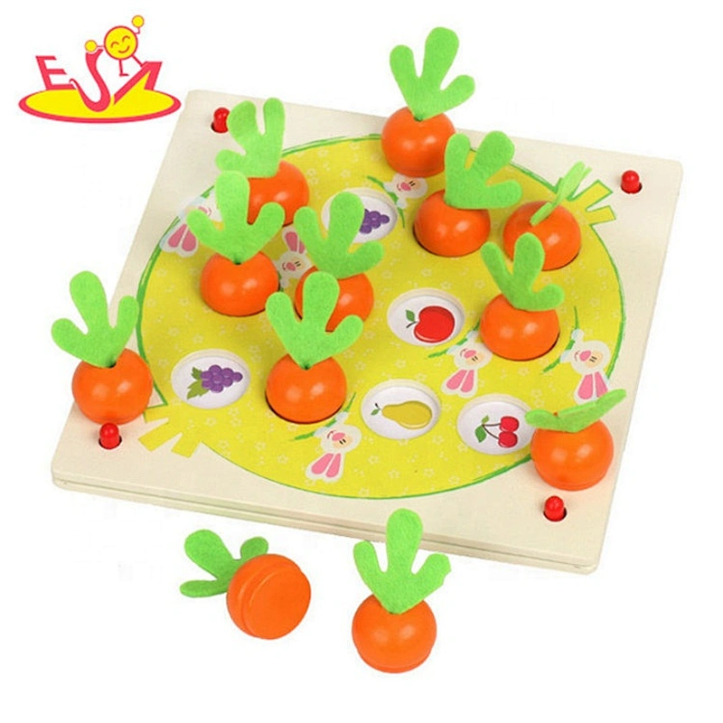 Best sale educational wooden memory match games for toddelrs W01B096