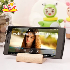 wholesale most popular wooden mobile phone holder cheap wooden mobile phone holder for sale W02A136