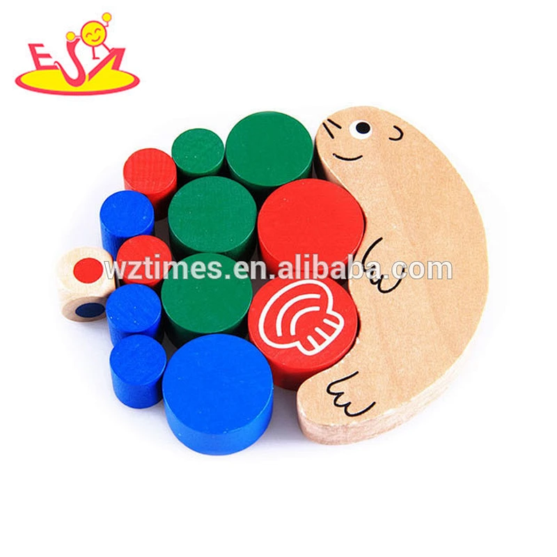 2018 großhandel kinder holz balance spielzeug bunte baby holz balance spielzeug interessante kinder holz balance spielzeug w11f059