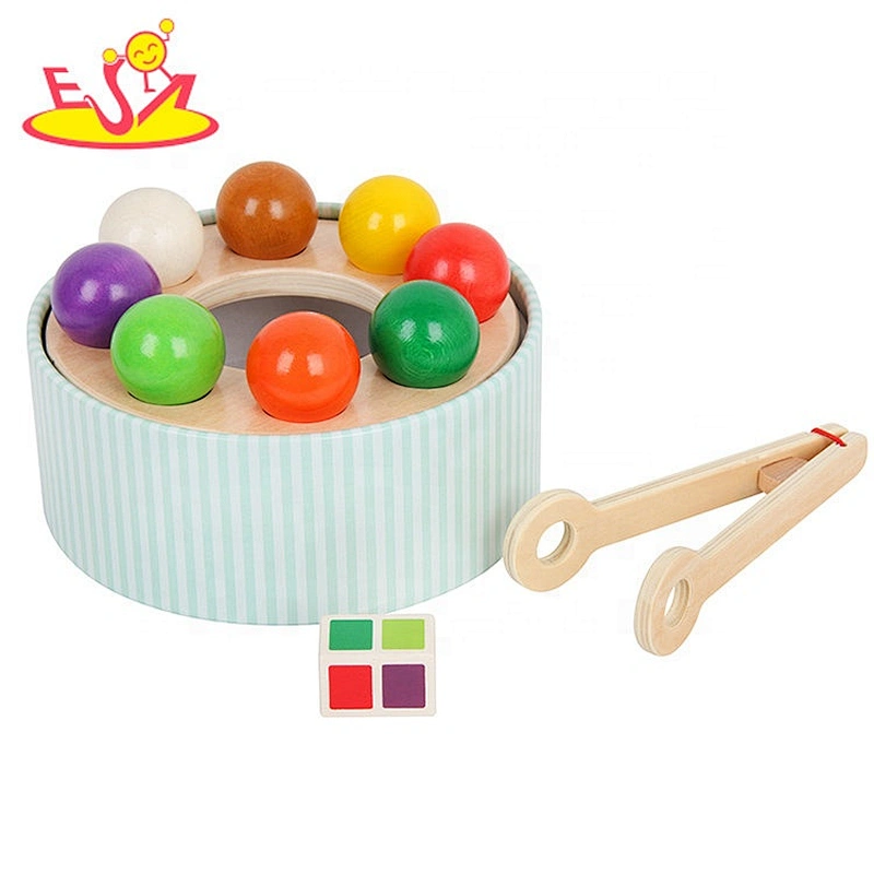 2019 New fashion educational match wooden coloring games for kids W13E097