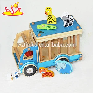 wholesale most popular wooden kids car games high quality wooden kids car games W04A256