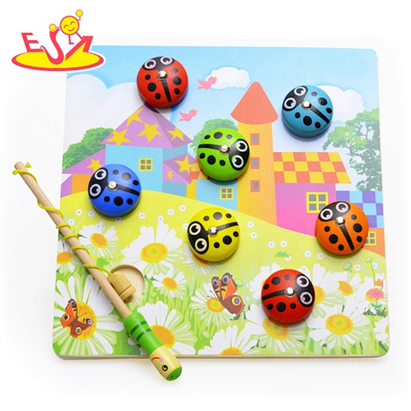 Wholesale early learning wooden magnetic toys for kids W01A195