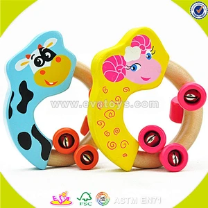wholesale fashion kids wooden bells toy children wooden bells toy W07I121