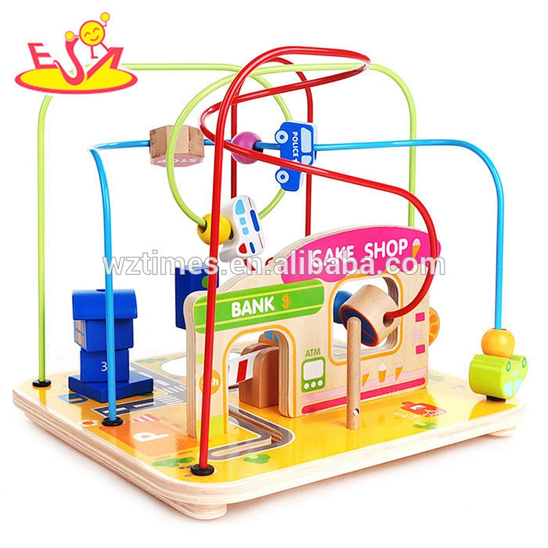 2018 wholesale baby wooden intelligence toy newest kids wooden intelligence toy fashion wooden intelligence toy W11B120