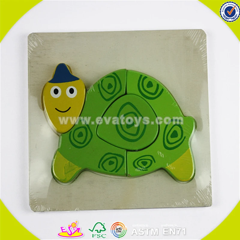 Wholesale best wooden giraffe jigsaw toy fashion toddler wooden giraffe jigsaw toy special baby puzzle W14G018