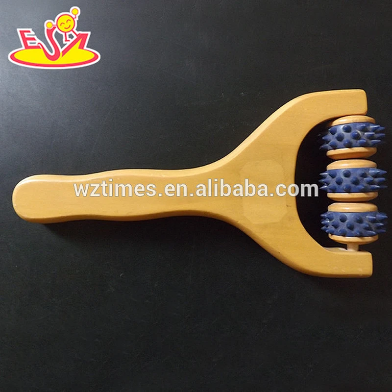 Wholesale high quality wooden leg roller massager for body use W02A119