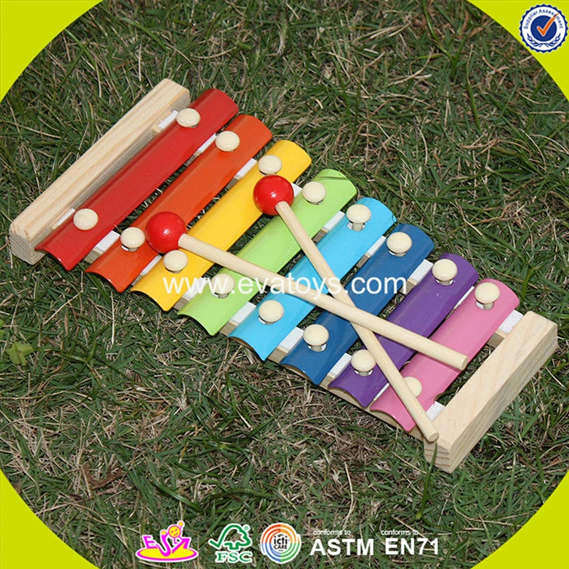best sale kids wooden toy xylophone most popular children's wooden toy xylophone W07C040