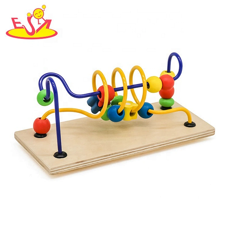 2019 Top sale kids educational wooden toy truck for wholesale W05B074