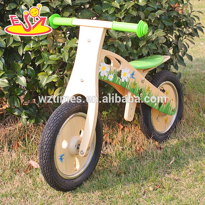 wholesale kids wooden balance bike fashion baby wooden balance bike hottest children wooden balance bike W16C114