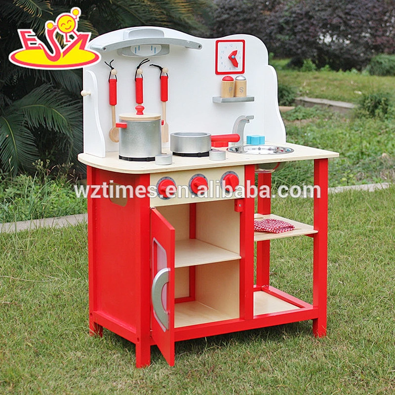 2018 New design wooden kitchen toy children wooden kitchen toy baby wooden kitchen toy W10C133