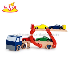 wholesale new fashion wooden baby toy car for sale W04A274