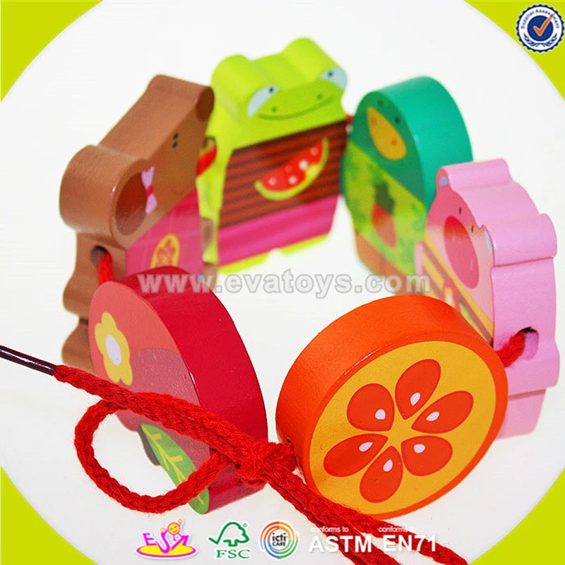 wholesale baby wooden animal block toy fashion kids wooden animal block toy children wooden animal block toy W13A072