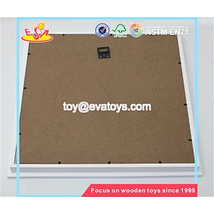 Wholesale great kids wooden white picture frame best selling wooden white picture frame W09A007