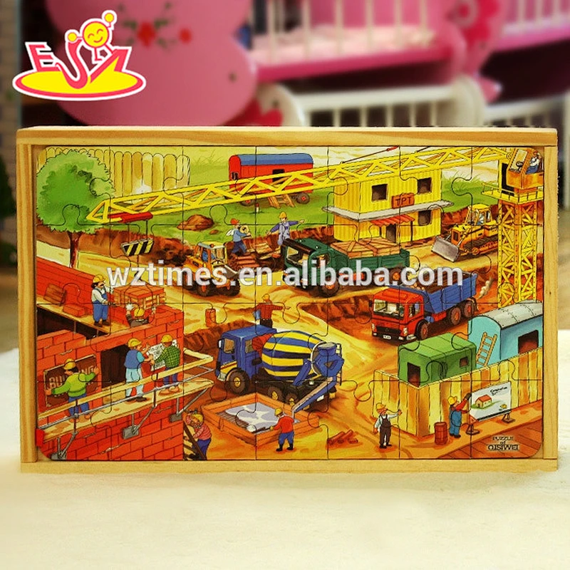 2018 Neues design holz puzzle spiel spielzeug pädagogisches holz puzzle spiel spielzeug kind holz puzzle spiel spielzeug W14C246