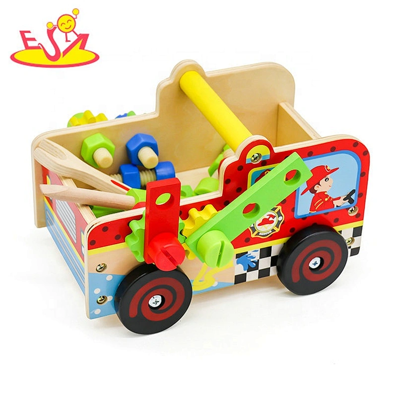 Top sale miniature pretend wooden play tool bench for sale W03D124