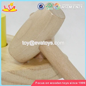 Wholesale colorful kids knock on wood toys bring fun W11G013