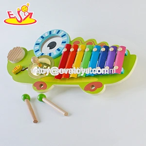 Wholesale kids teaching aid wooden musical instruments toy W07A021