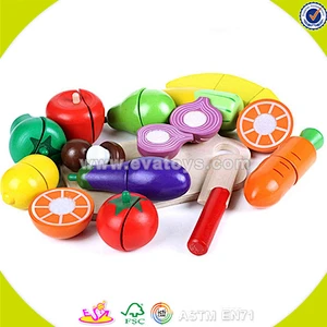 wholesale wooden furit cutting toy creative wooden furit cutting toy beautiful children wooden furit cutting toy W10B037