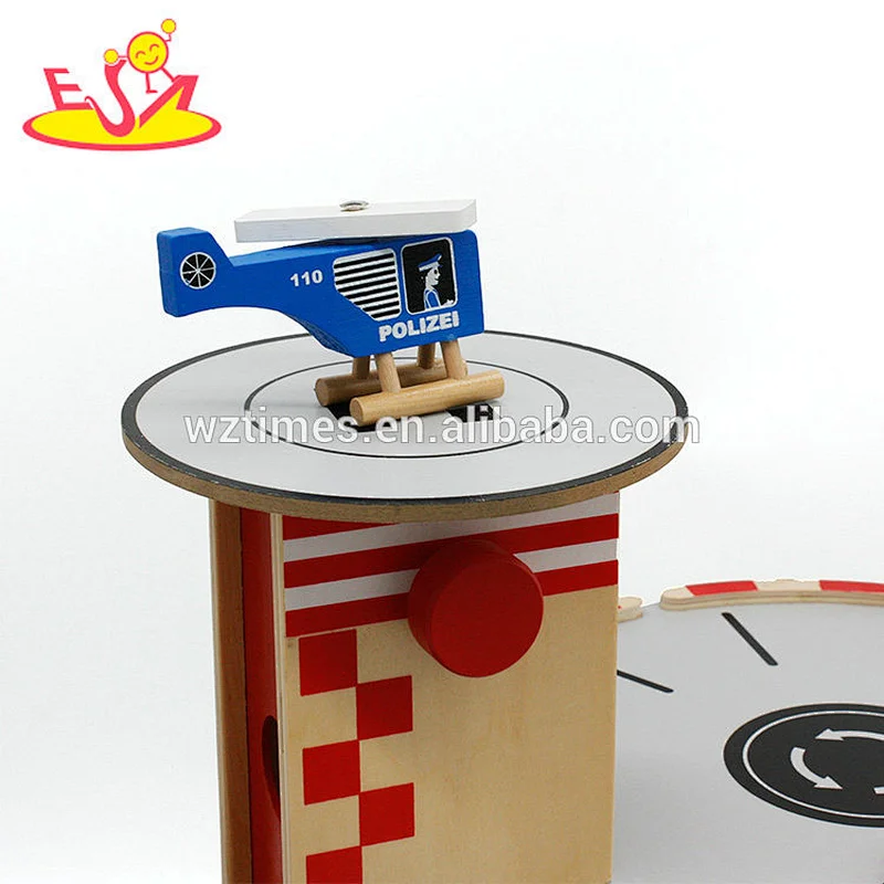 2018 wholesale kids wooden parking lot cheap children wooden parking lot top fashion baby wooden parking lot W04B035