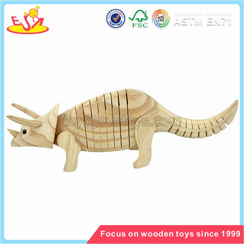 Wholesale top quality diy paint fish toy wooden whale toy for toddler W03A021