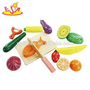 Pay Later pretend cutting wood fruit toy for children W10B156