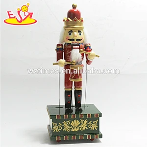 Wholesale children best choice wooden nutcracker doll toy for decoration W02A209