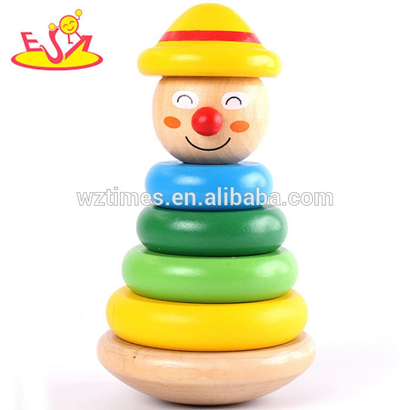 Venta al por mayor de moda superior de los niños educativos juego de pila de madera para la venta W13D094