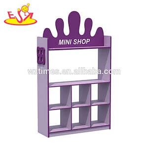 Wholesale customize wooden kindergarten shop toy, pretend play wooden kids shop toy,best gift wooden kindergarten toy W08C207