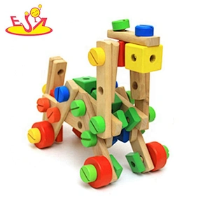 wholesale multifunction wooden wooden nut toy for kids W03C004